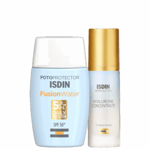 Kit ISDIN Hyaluronic Concentrate Fusion Water 2 Produtos