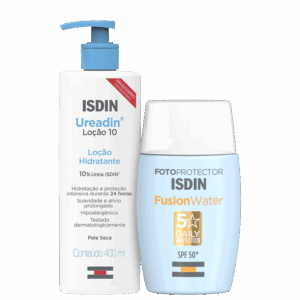 Kit ISDIN Hydration Ureadin 10 Fusion Water 2 Produtos
