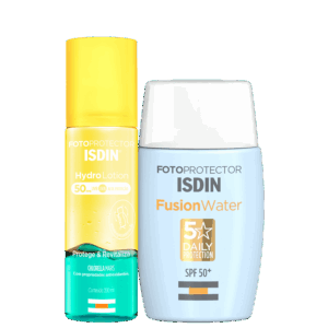Kit ISDIN HydroLotion Fusion Water 2 Produtos