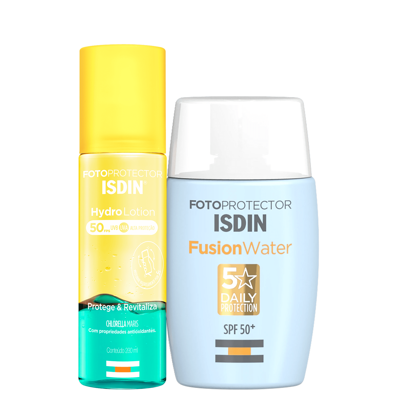 Kit ISDIN HydroLotion Fusion Water 2 Produtos