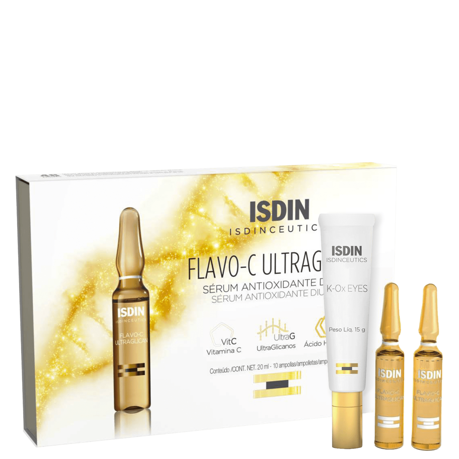 Kit ISDIN ISDINCEUTICS Cuidado Diário 11 Produtos