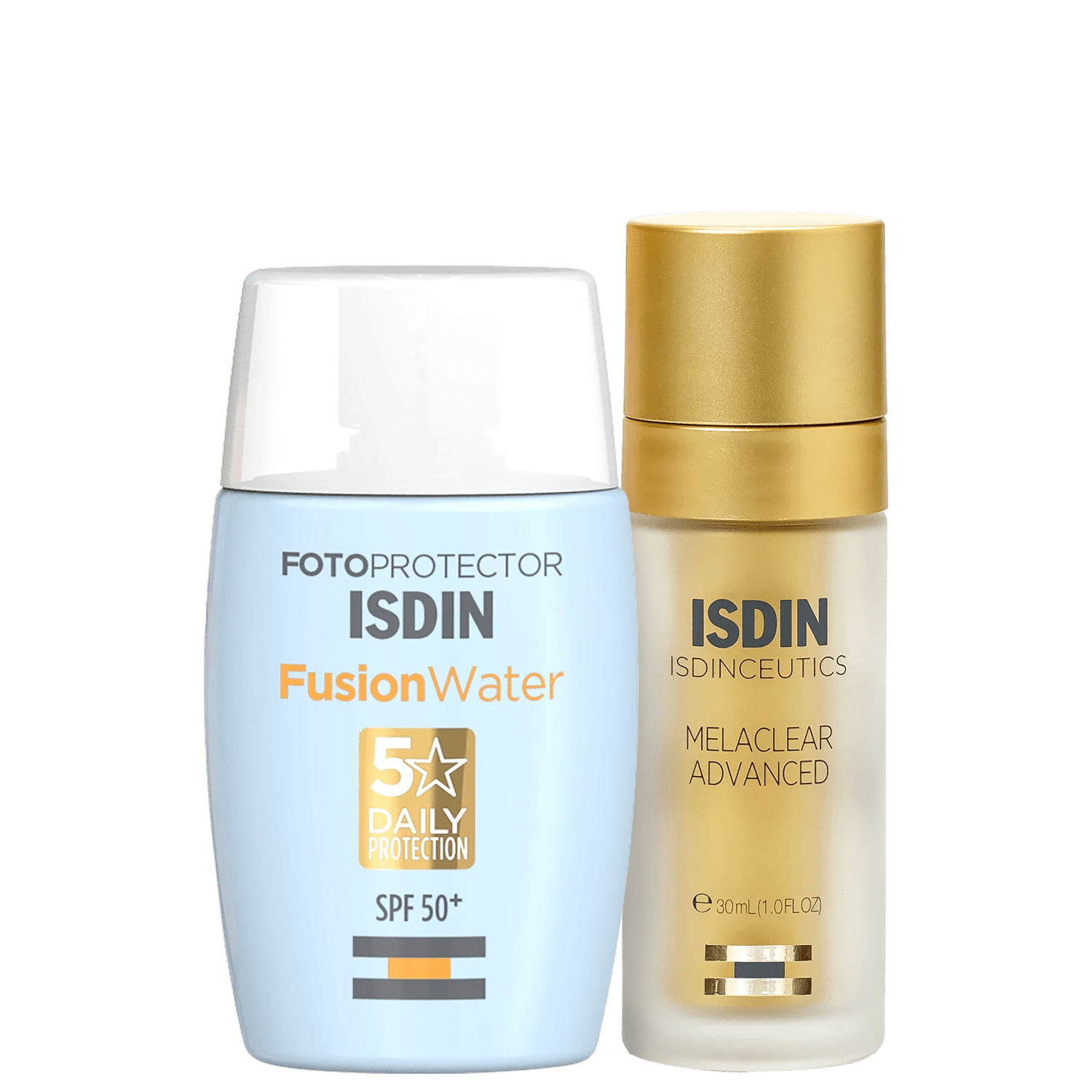 Kit ISDIN Melaclear Advanced Fusion Water 2 Produtos