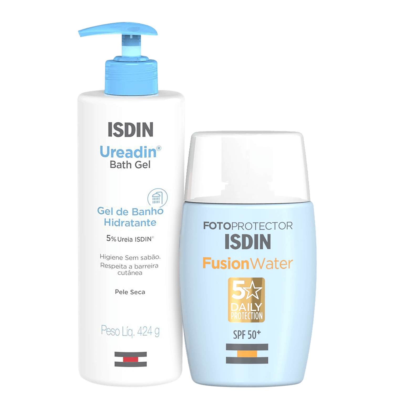 Kit ISDIN Ureadin Bath Gel Fusion Water 2 Produtos