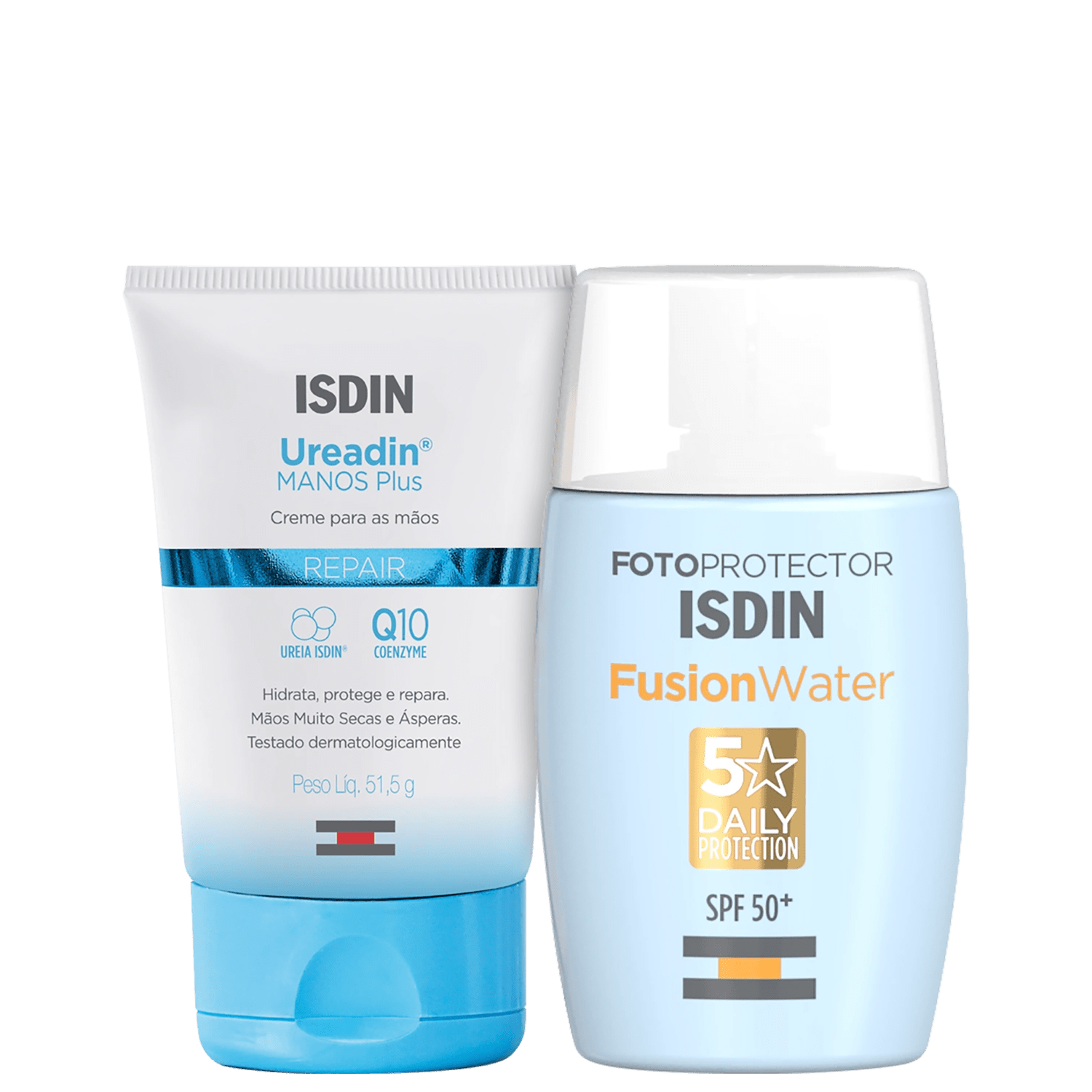 Kit ISDIN Ureadin Manos Plus Fusion Water 2 Produtos