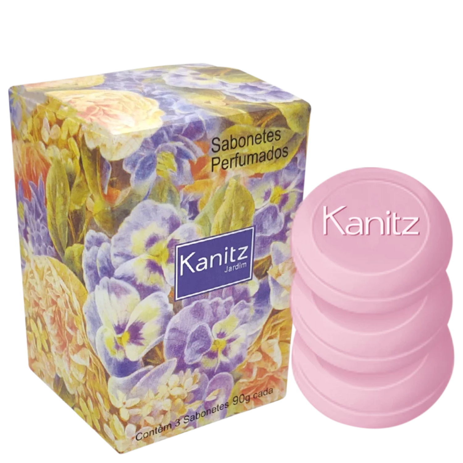Kit Sabonete em Barra Kanitz Lorence Jardim 3x90g