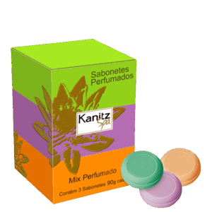 Kit Sabonete em Barra Kanitz Spa Mix Perfumado 3x90g