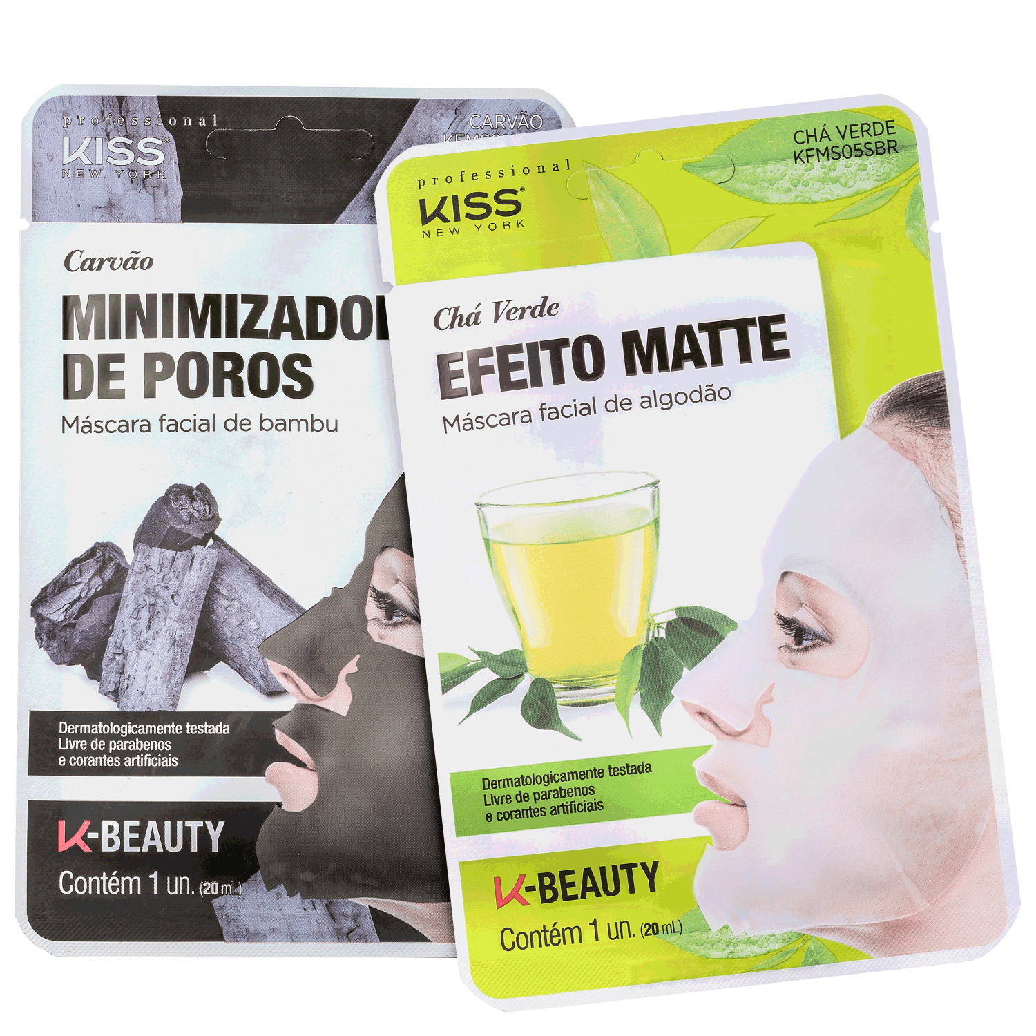 Kit Kiss New York Matificante 2 Produtos