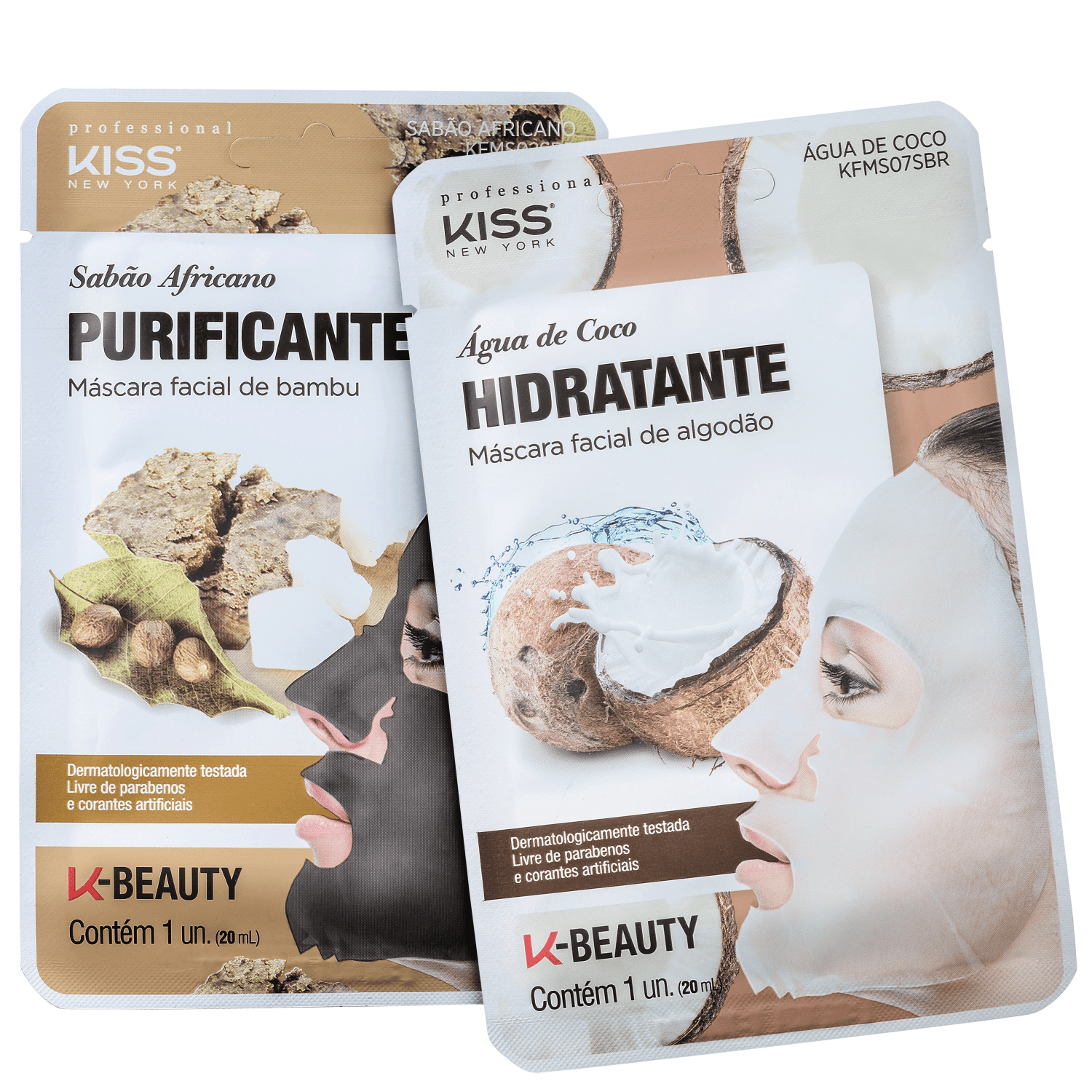Kit Kiss New York Nutrição Purificante 2 Produtos