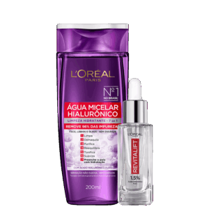 Kit L´Oréal Paris Hialurônico Revitalift 2 Produtos Kit L´Oréal Paris Hialurônico Revitalift 2 Produtos