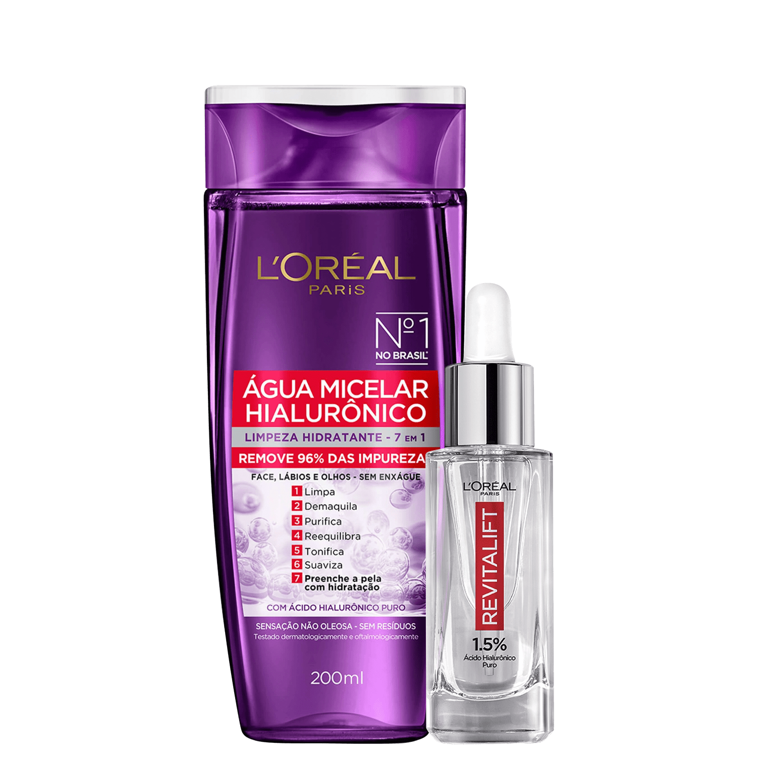 Kit L´Oréal Paris Hialurônico Revitalift 2 Produtos