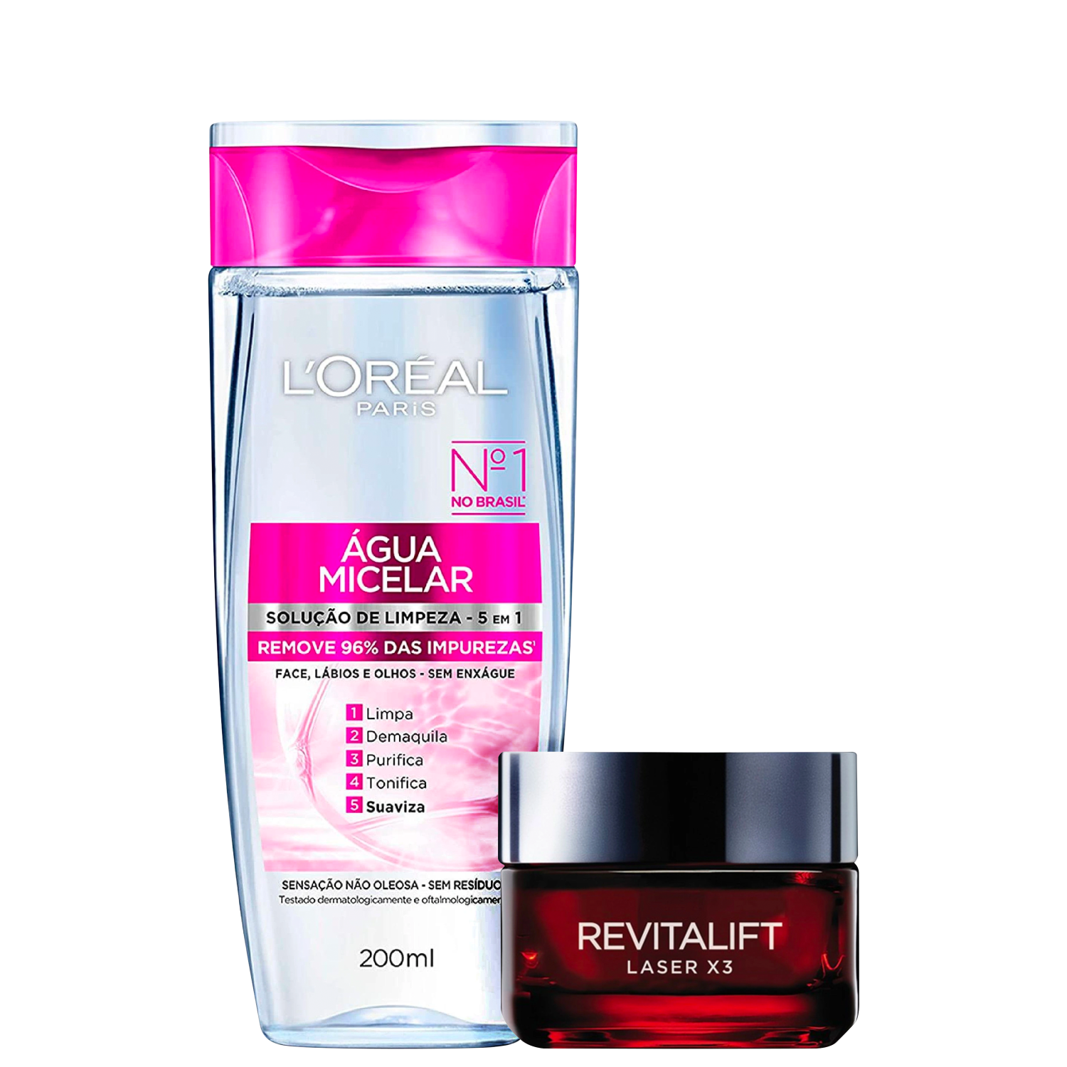 Kit L’Oréal Paris Laser X3 Redutor de Linhas 2 2 Produtos