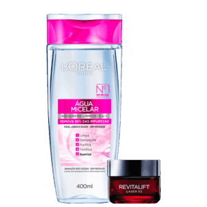 Kit L’Oréal Paris Laser X3 Redutor de Linhas 3 2 Produtos Kit L’Oréal Paris Laser X3 Redutor de Linhas 3 2 Produtos
