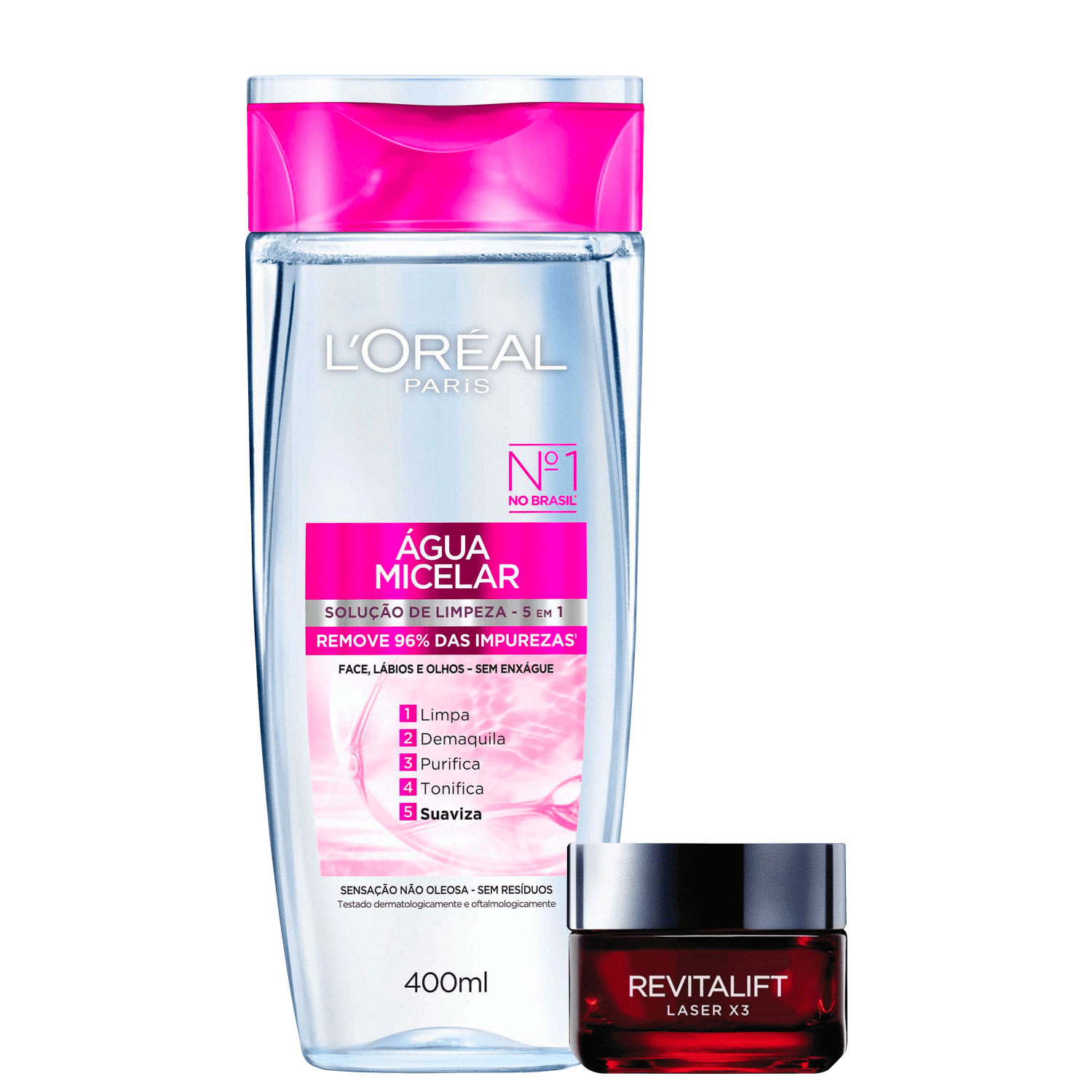 Kit L’Oréal Paris Laser X3 Redutor de Linhas 3 2 Produtos