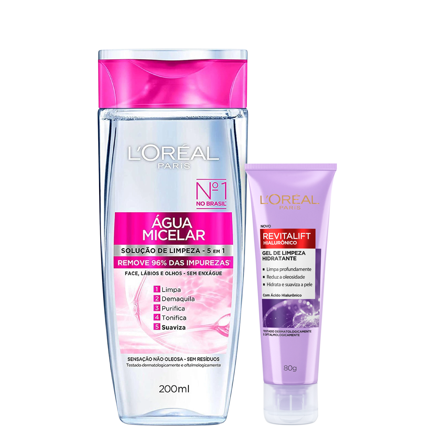 Kit L’Oréal Paris Limpeza Profunda e Hidratante 2 Produtos