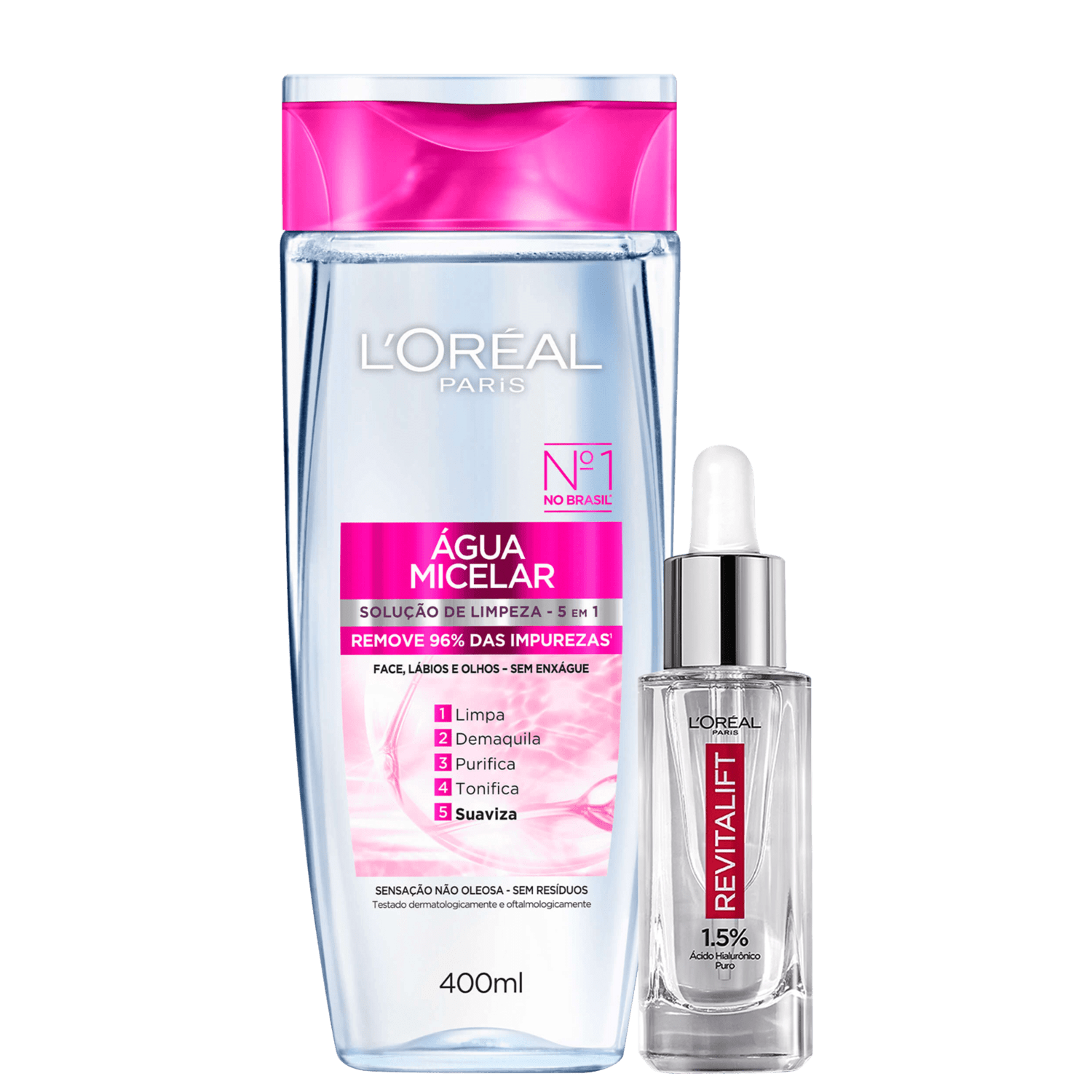 Kit L’Oréal Paris Limpeza & Revitalização Duo 2 Produtos