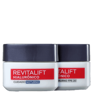 Kit L’Oréal Paris Revitalift Hialurônico Dia e Noite 2 Produtos Kit L’Oréal Paris Revitalift Hialurônico Dia e Noite 2 Produtos