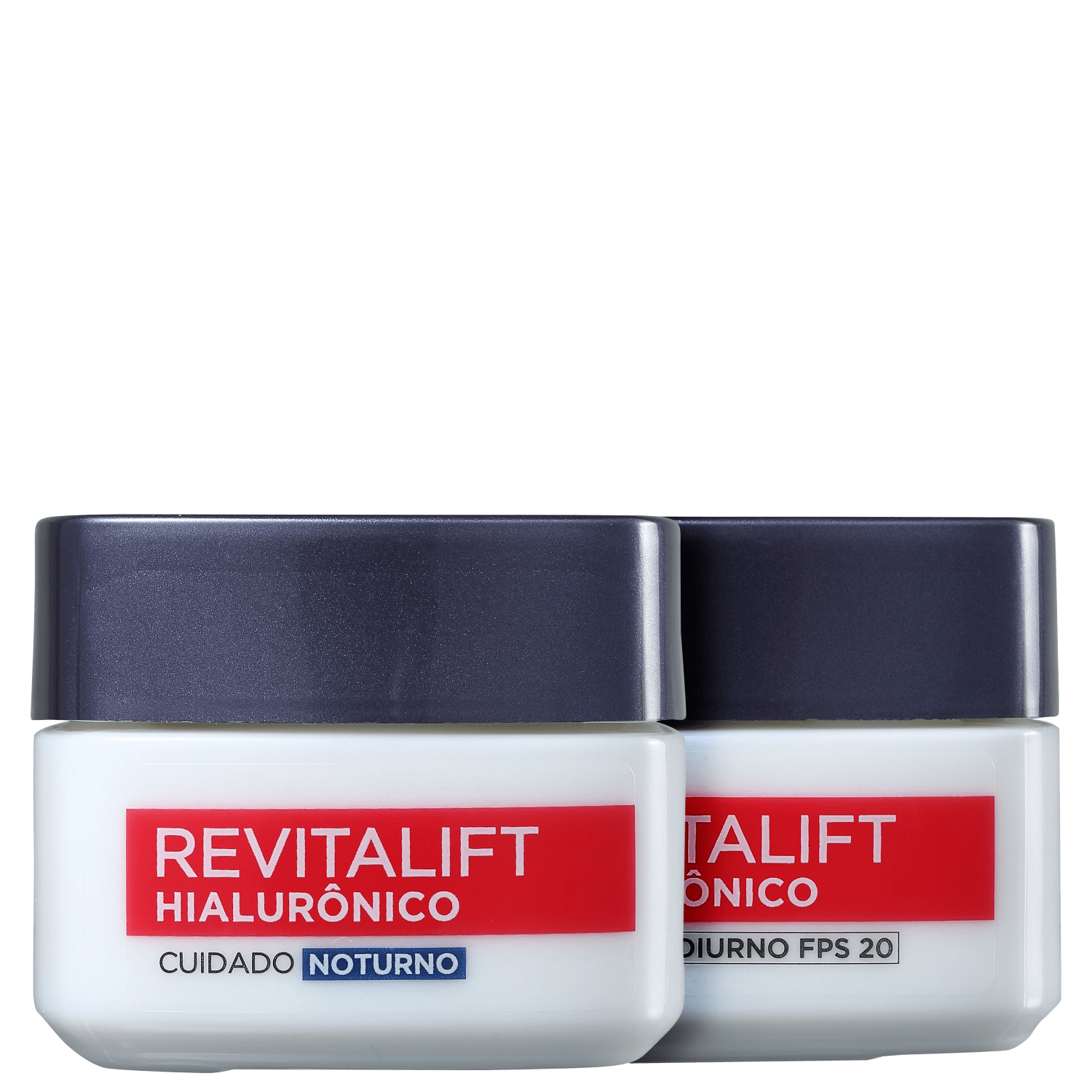 Kit L’Oréal Paris Revitalift Hialurônico Dia e Noite 2 Produtos