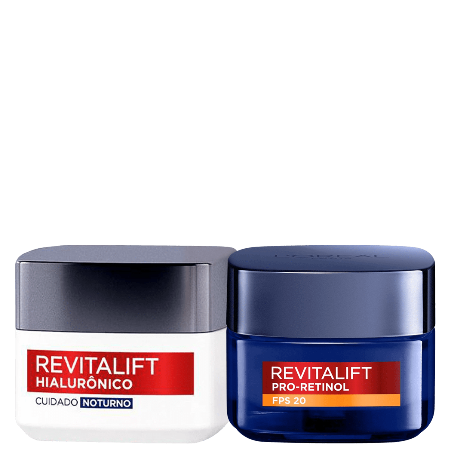Kit L’Oréal Paris Revitalift Hialurônico Pro-Retinol 2 Produtos