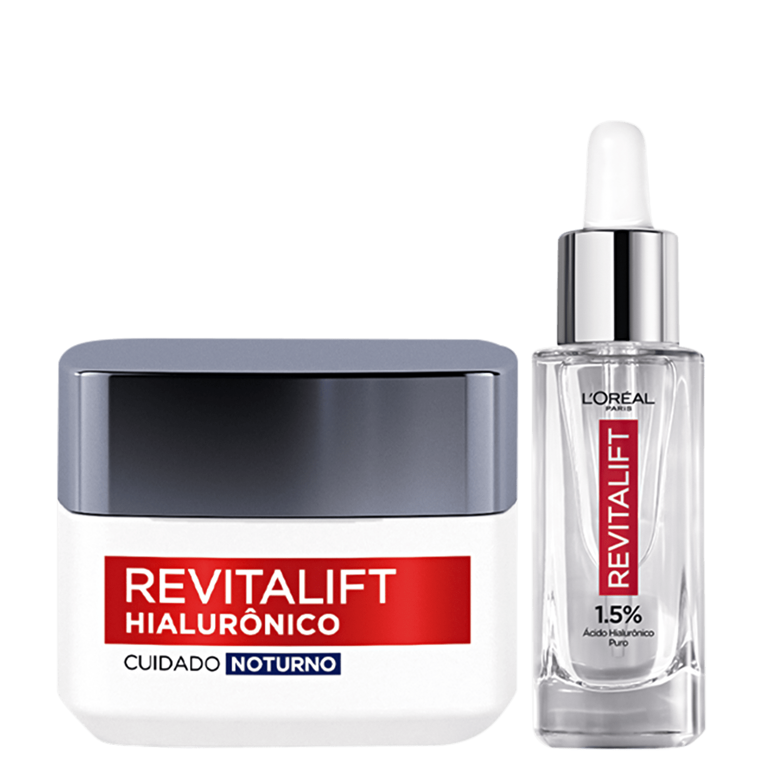 Kit L’Oréal Paris Revitalift Hialurônico Redutor de Linhas 2 Produtos