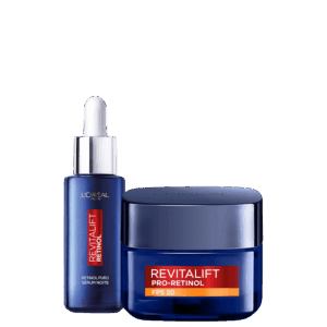 Kit L’Oréal Paris Revitalift Retinol FPS20 2 Produtos Kit L’Oréal Paris Revitalift Retinol FPS20 2 Produtos