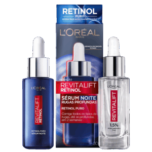 Kit L’Oréal Paris Revitalift Retinol Puro 2 Produtos Kit L’Oréal Paris Revitalift Retinol Puro 2 Produtos