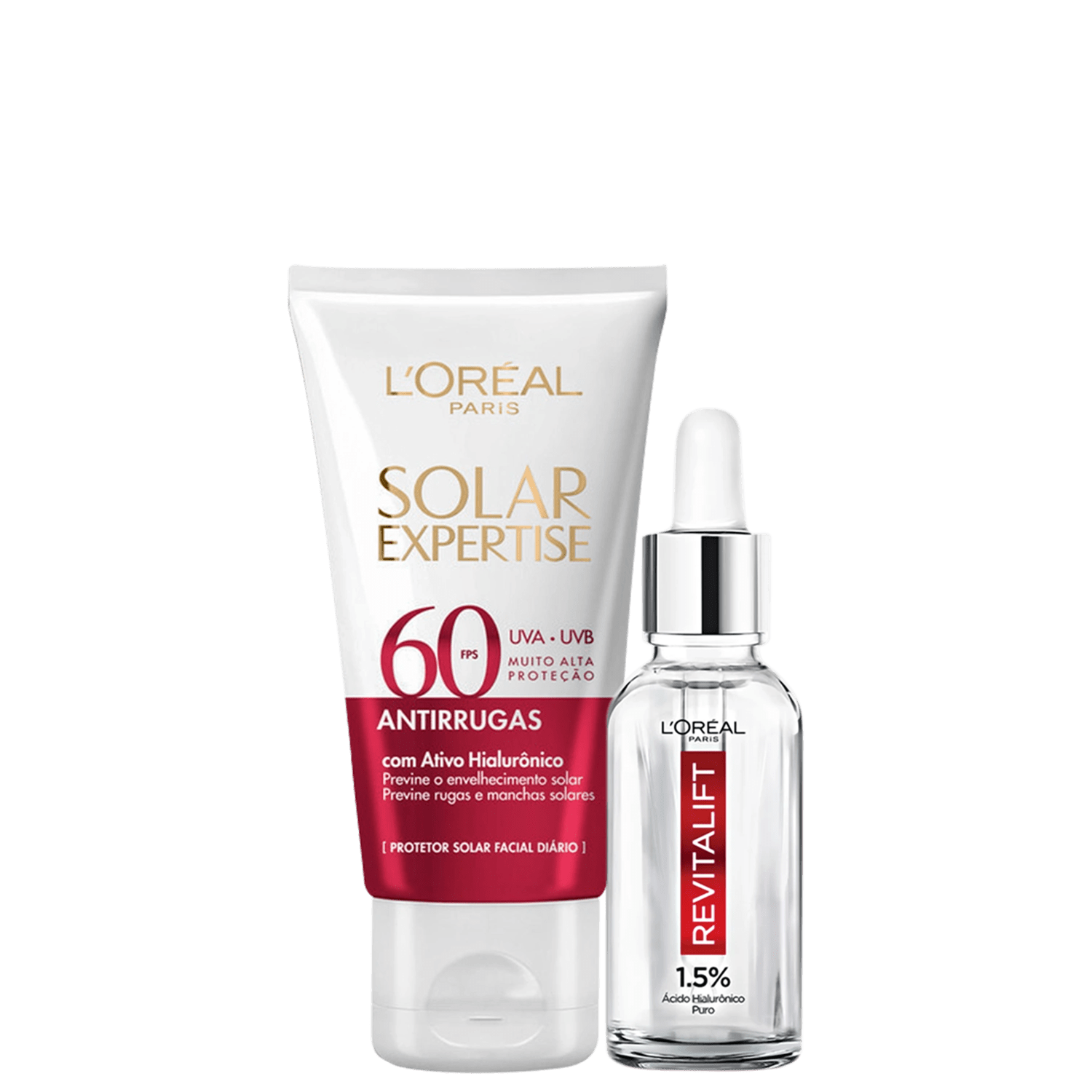 Kit L’Oréal Paris Revitalift Solar Duo 2 Produtos