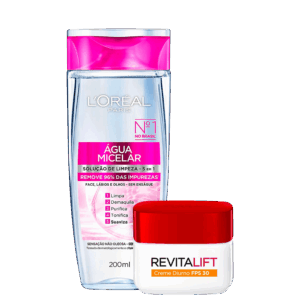 Kit L’Oréal Paris Rotina Firmadora Diurna 2 2 Produtos Kit L’Oréal Paris Rotina Firmadora Diurna 2 2 Produtos