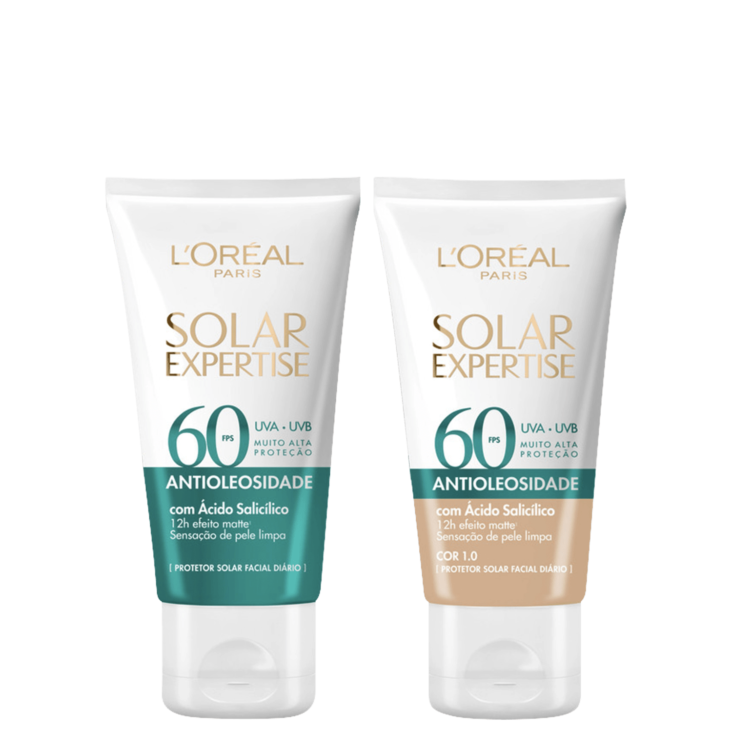 Kit L’Oréal Paris Solar Expertise Antioleosidade Dupla 2 Produtos