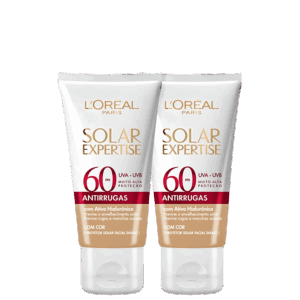 Kit L’Oréal Paris Solar Expertise Antirrugas Duo 2 Produtos Kit L’Oréal Paris Solar Expertise Antirrugas Duo 2 Produtos