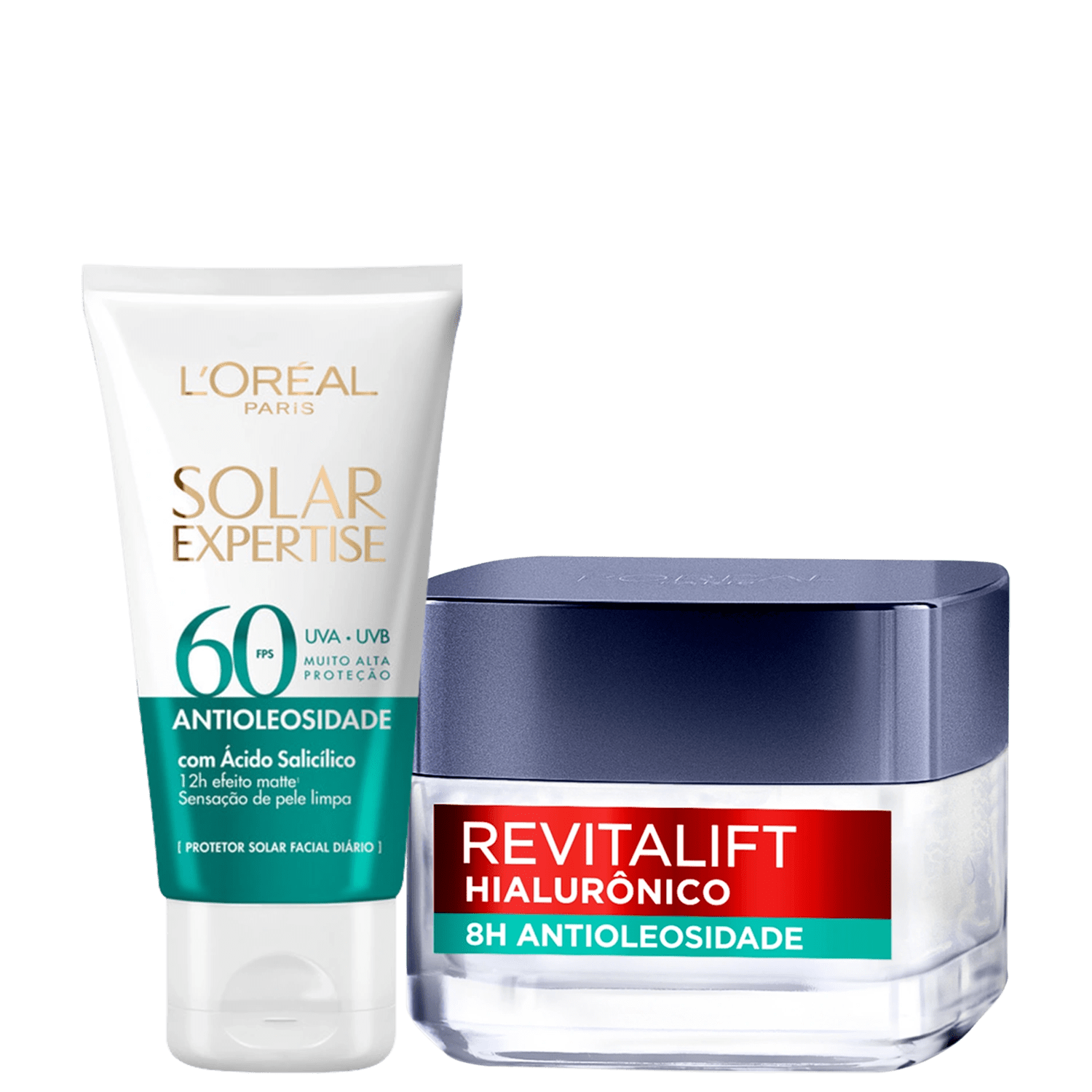 Kit L’Oréal Paris Solar Expertise Revitalift Hialurônico 2 Produtos