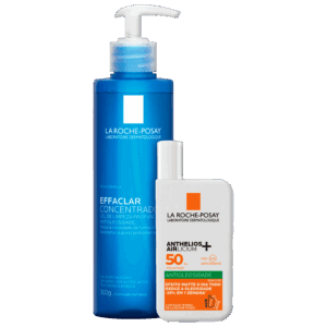 Kit La Roche-Posay Anthelios Airlicium & Effaclar Concentrado 2 Produtos Kit La Roche-Posay Anthelios Airlicium & Effaclar Concentrado 2 Produtos