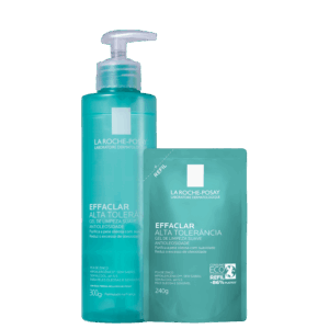 Kit La Roche-Posay Effaclar Alta Tolerância com Refil 2 Produtos Kit La Roche-Posay Effaclar Alta Tolerância com Refil 2 Produtos