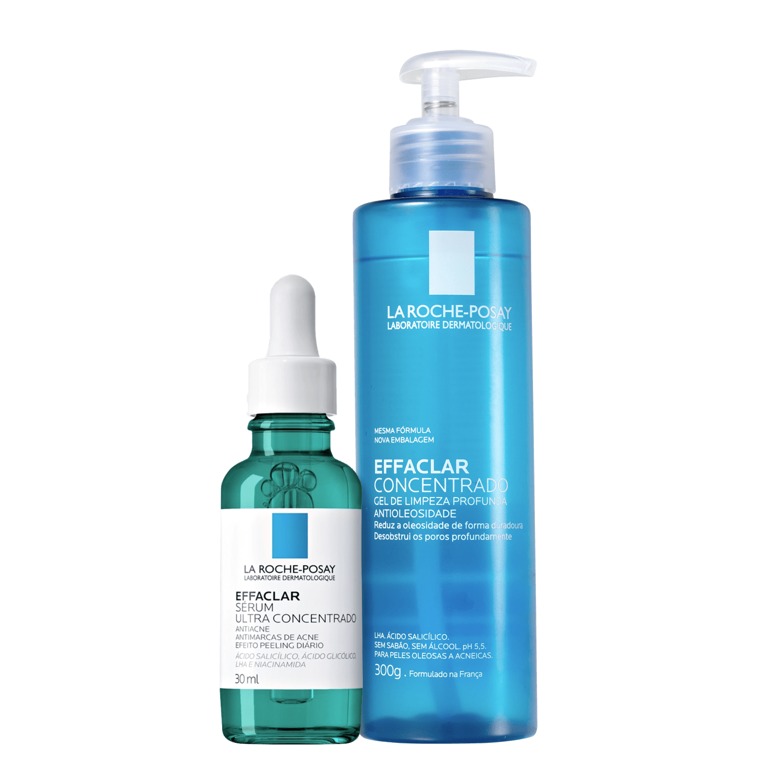 Kit La Roche-Posay Effaclar Concentrado Duplo 2 Produtos