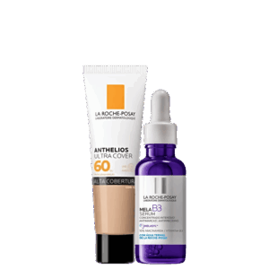 Kit La Roche-Posay Mela B3 Anthelios Ultra Cover Cor 2,0 FPS 60 2 Produtos Kit La Roche-Posay Mela B3 Anthelios Ultra Cover Cor 2,0 FPS 60 2 Produtos