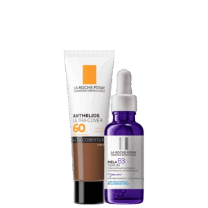 Kit La Roche-Posay Mela B3 Anthelios Ultra Cover Cor 6,0 FPS 60 2 Produtos Kit La Roche-Posay Mela B3 Anthelios Ultra Cover Cor 6,0 FPS 60 2 Produtos