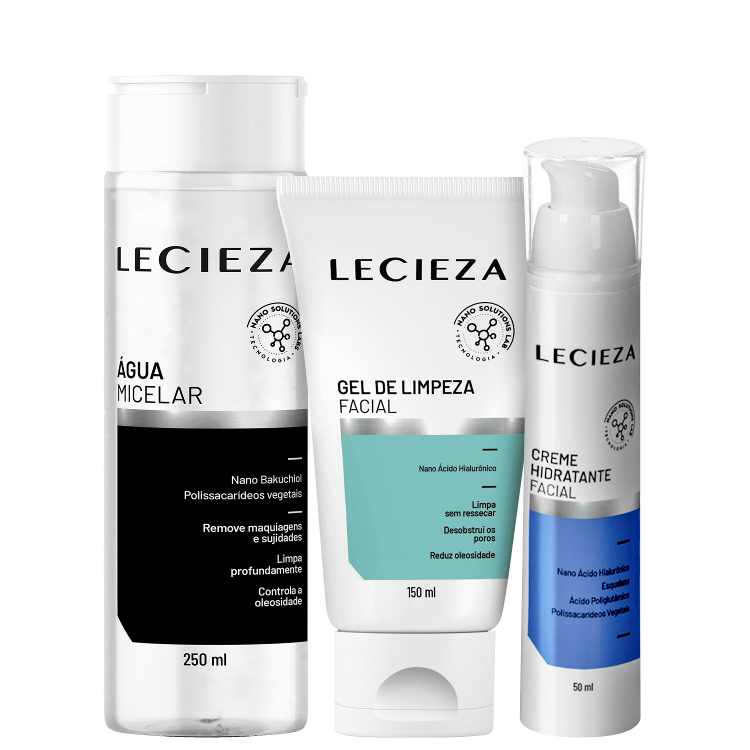 Kit Lecieza Limpeza 3 Produtos