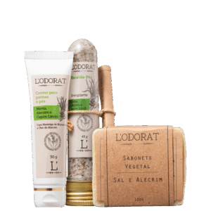 Kit L’Odorat Alecrim e Capim Limão 3 Produtos