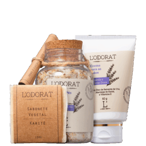 Kit L’Odorat Camomila Lavanda e Laranja Doce 3 Produtos