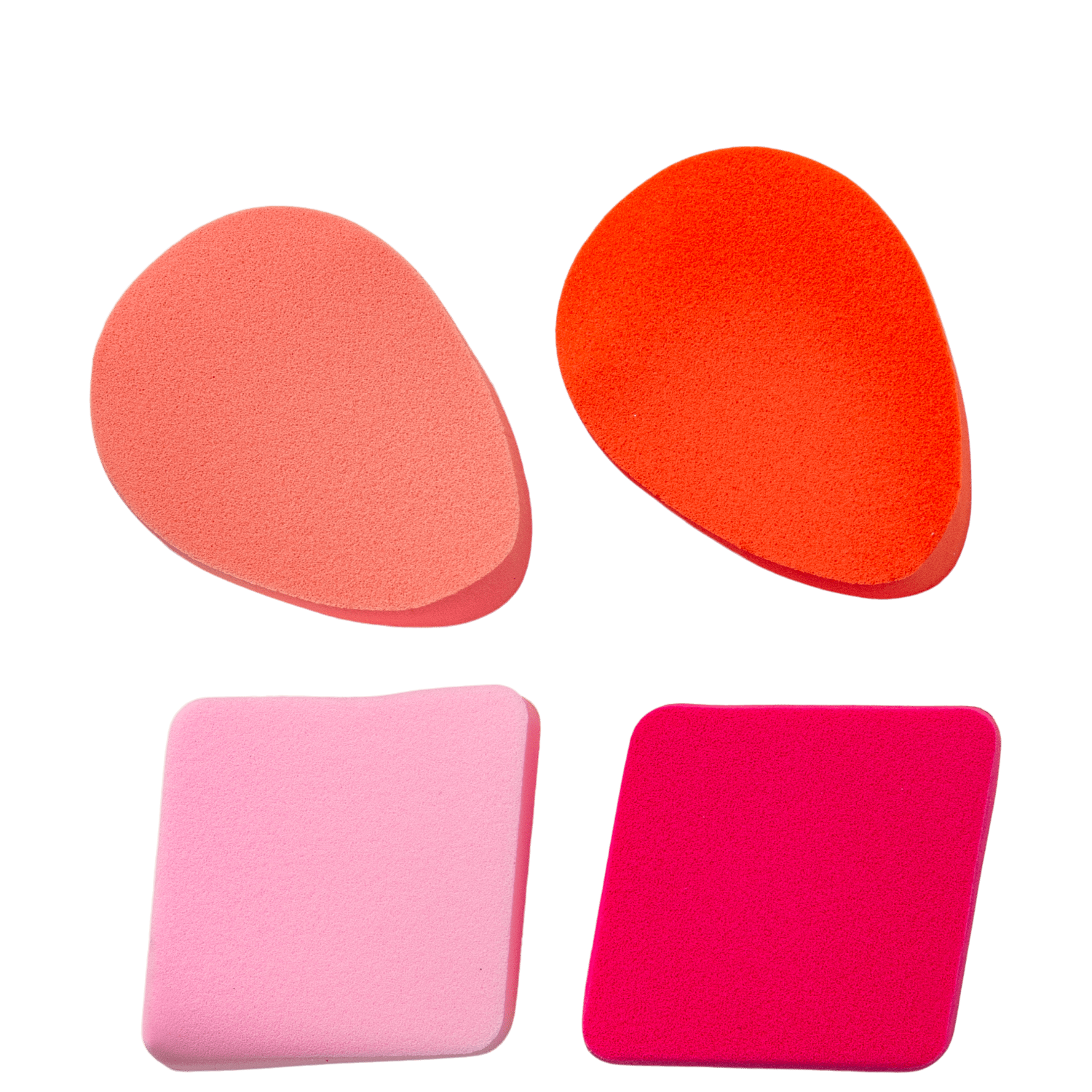 Kit Esponja Macrilan Quarteto para Maquiagem EP03 4 Produtos