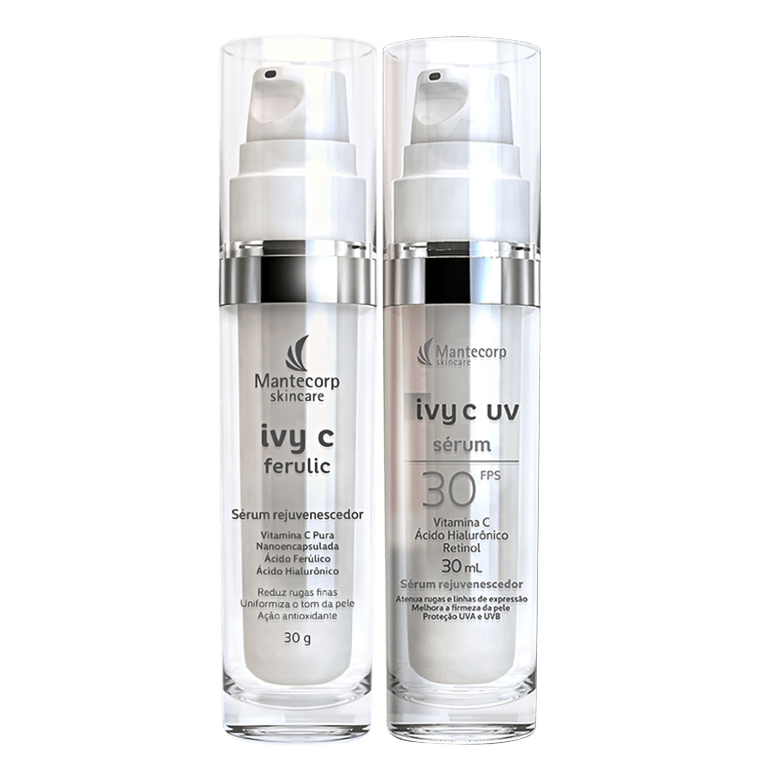 Kit Mantecorp Ivy C UV Ferulic Duo 2 Produtos