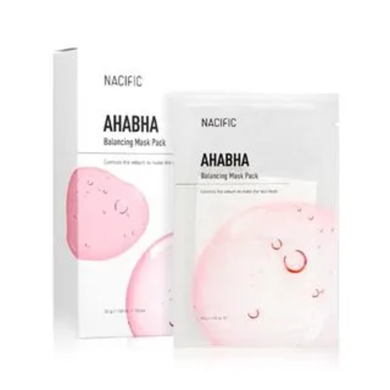 Kit Máscara Facial Sheet Mask Nacific