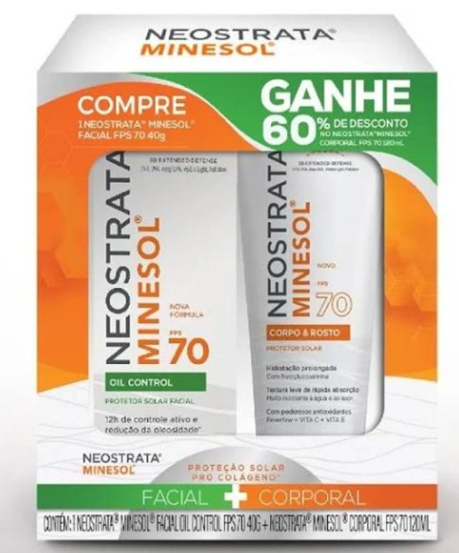 Kit NeoStrata Minesol FPS70 2 Produtos