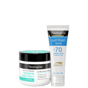 Kit Neutrogena 3 em 1 Sun Fresh Duo 2 Produtos Kit Neutrogena 3 em 1 Sun Fresh Duo 2 Produtos