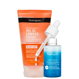Kit Neutrogena Deep Clean Hydro Boost 2 Produtos Kit Neutrogena Deep Clean Hydro Boost 2 Produtos