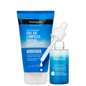 Kit Neutrogena Deep Clean Hydro Boost 2 Produtos Kit Neutrogena Deep Clean Hydro Boost 2 Produtos
