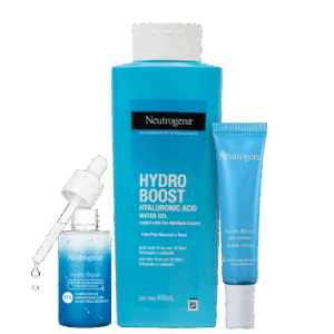 Kit Neutrogena Hydro Boost Corpo Rosto Olhos 3 Produtos
