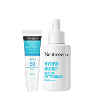 Kit Neutrogena Hydro Boost Duo Sun Fresh FPS 50 2 Produtos