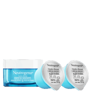 Kit Neutrogena Hydro Boost Water Gel com Refis 3 Produtos