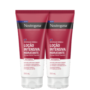 Kit Neutrogena Norwegian Intensivo Sem Fragrância 2 Unidades