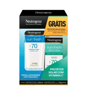 Kit Neutrogena Sun Fresh FPS 70 2 Produtos